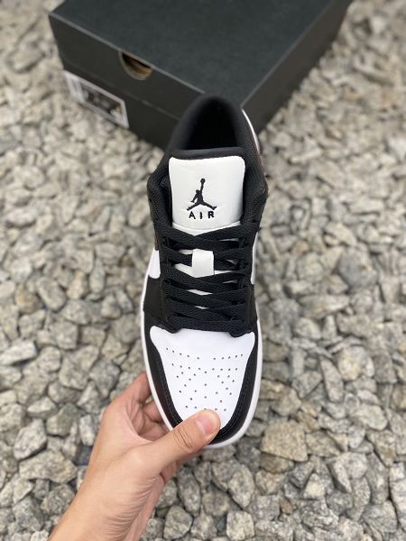 Air Jordan1 Low 2025新款男生低幫 黑棕色籃球鞋