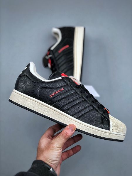 Adidas Originals Superstar貝殼頭系列 2025新款男女生低幫經典百搭休閒運動板鞋