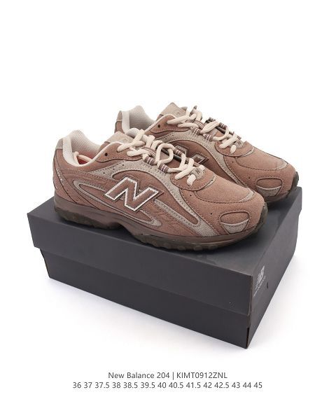 New Balance 204L 2025年新款男女生夏季薄底鞋 都市運動美學時尚運動跑步鞋