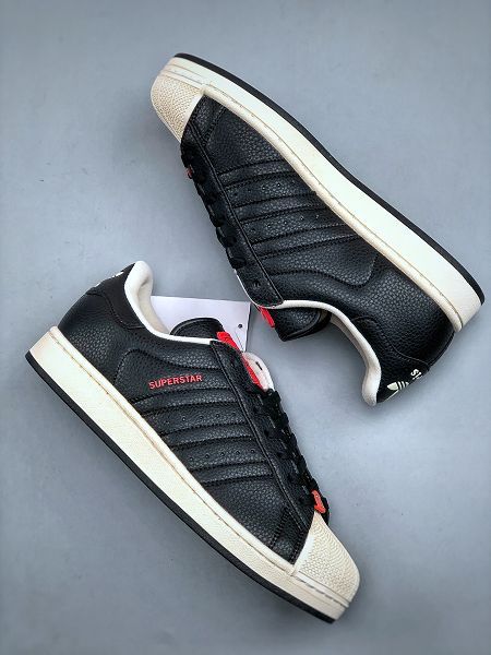 Adidas Originals Superstar貝殼頭系列 2025新款男女生低幫經典百搭休閒運動板鞋