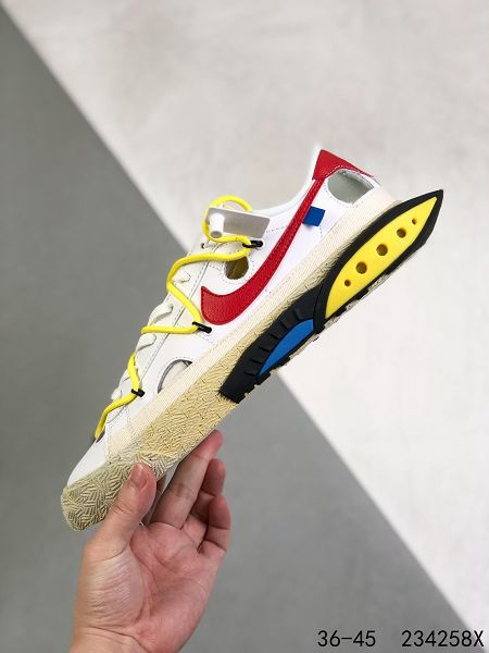 Off-White x Nike Blazer Low 2022新款 開拓者異型解構系列男女款運動板鞋