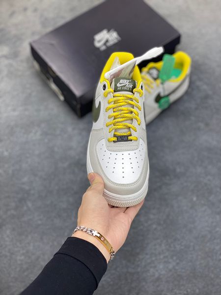 Nike Air Force 1 Low 全掌內置蜂窩氣墊 經典休閒鞋情侶鞋