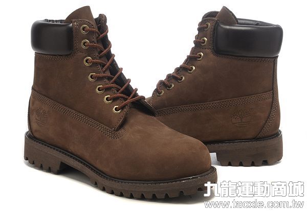 Timberland 天伯倫 經典款10061款高幫潮流耐磨男鞋 棕色