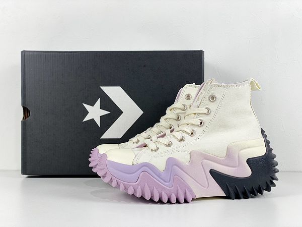 Converse Run Star Motion 2022新款 男女款厚底舒適高幫帆布鞋 Converse Run Star Motion 2022新款 男女款厚底舒適高幫帆布鞋
