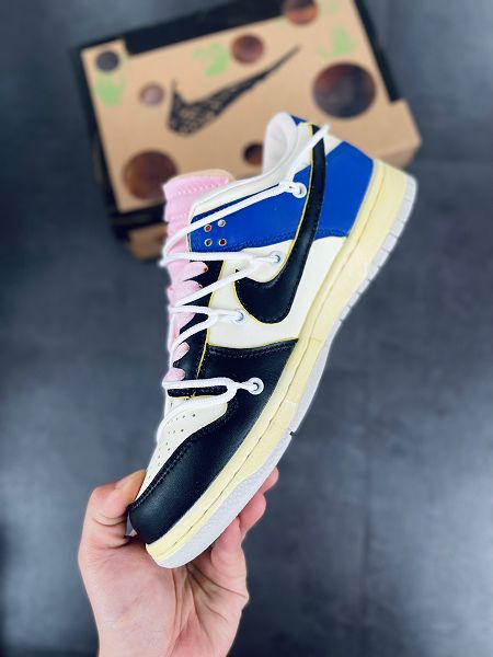 Futura x Nike Dunk Low SB 2022新款 聯名款男女生解構綁帶滑板鞋