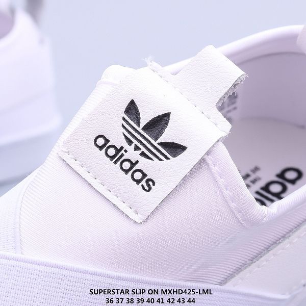 Adidas Superstar Slip-On 2022新款 經典交叉綁帶貝殼頭男女款休閑板鞋