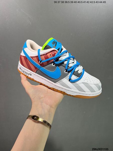 Futura x Nike Dunk Low SB聯名 情侶款解構綁帶滑板鞋 多色可選