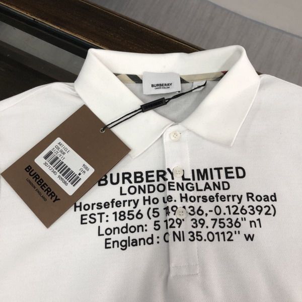 burberry polo衫 2022新款 巴寶莉翻領短袖polo衫 MG1005款