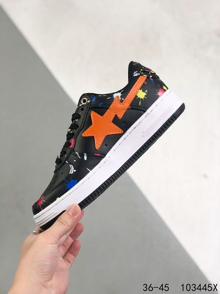 BAPE Sk8 Sta Low SK8系列 2022新款 男女款低幫運動滑板鞋 BAPE Sk8 Sta Low SK8系列 2022新款 男女款低幫運動滑板鞋