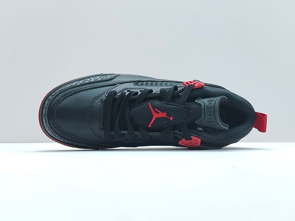 Air JORDAN SPIZKE LOW 系列 白色搭配灰棕 情侶款運動鞋