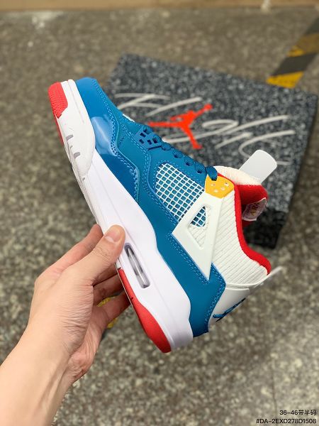 Air Jordan 4 Retro 2023新款 喬丹4代男女款藍白紅籃球鞋