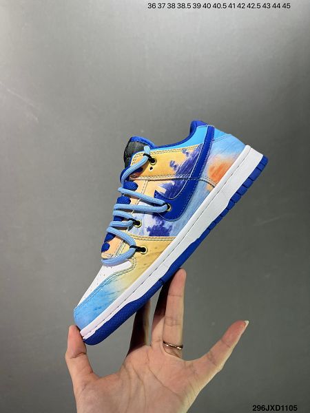 Futura x Nike Dunk Low SB聯名 全新男女款解構綁帶滑板鞋