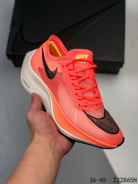 Nike ZoomX Vaporfly Next 2021新款 紅外線馬拉松男女款運動跑步鞋 帶半碼