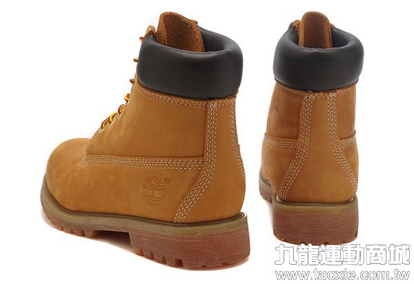 Timberland 天伯倫 經典款10061款高幫潮流耐磨情侶鞋 黃色