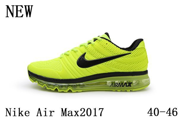 Nike Air Max 2017 2019新款滴塑全掌氣墊男生慢跑鞋