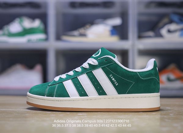 Adidas Originals Campus 00s 學院系列 麵包風經典復古低幫百搭休閒運動板鞋男女鞋