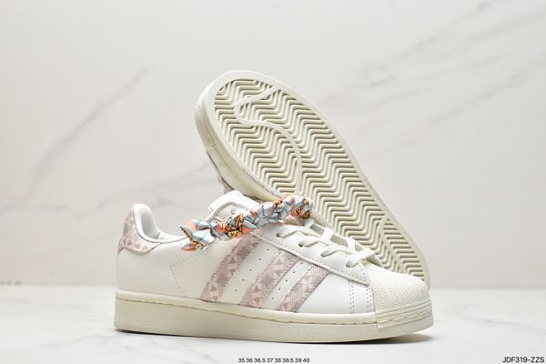 Adidas Originals Superstar 2022新款 貝殼頭系列低幫女款運動板鞋