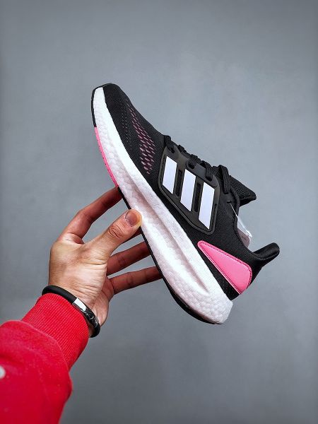 Adidas PureBOOST 22 2023新款 爆米花緩震中底女款跑步鞋