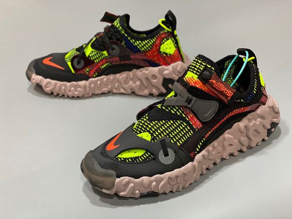 Nike Over React Flyknit ISPA 2021新款 男女生慢跑鞋