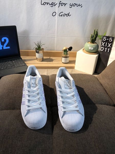 Adidas 三葉草 Originals Superstar Pride RM貝殼頭系列 情侶款低幫經典休閒運動板鞋
