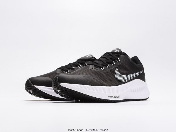 NIKE ZOOM WINFLO 8 2021新款 登月8代賈卡面透氣男款慢跑鞋