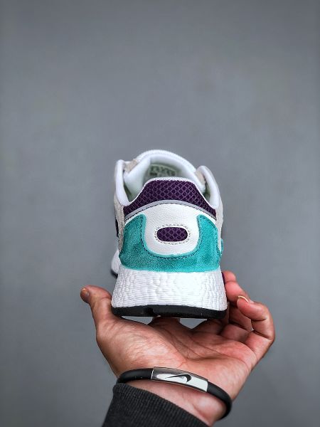 Adidas Tresc Run Boost 2025新款女生真爆米花復古休閒運動跑步鞋