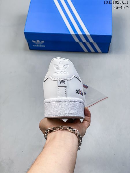 Adidas三葉草 Originals Superstar Pride RM貝殼頭插卡系列 白色男女款低幫經典百搭休閒運動板鞋