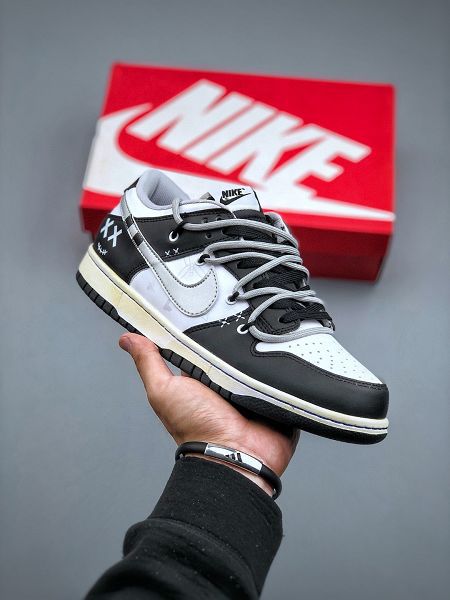 Futura x Nike Dunk Low SB 2022新款 聯名款解構綁帶男女款滑板鞋