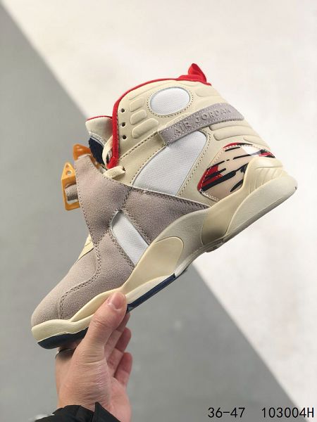 AIR JORDAN 8 RETRO × SOLEFLY 全新聯名鞋款 用白色與奶油色為主色調 情侶款運動鞋