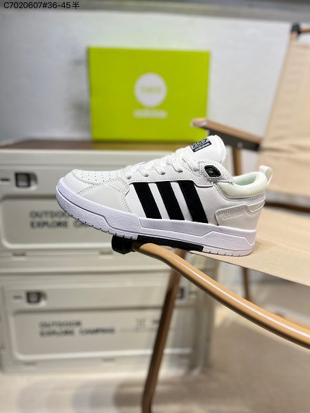 Adidas Neo 100DB Low 系列低幫復古籃球風休閒運動板鞋2023全新男女鞋