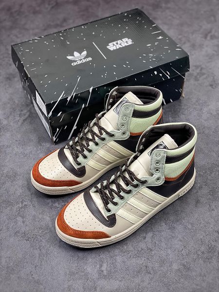 Adidas TOP TEN HI 2022新款 男女款經典高幫運動休閑板鞋