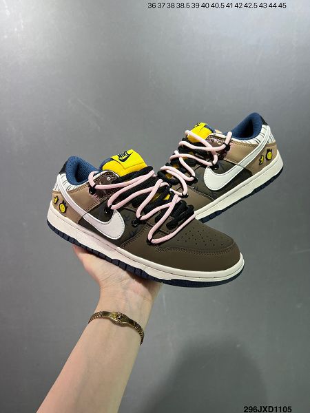 Futura x Nike Dunk Low SB聯名 全新男女款解構綁帶滑板鞋