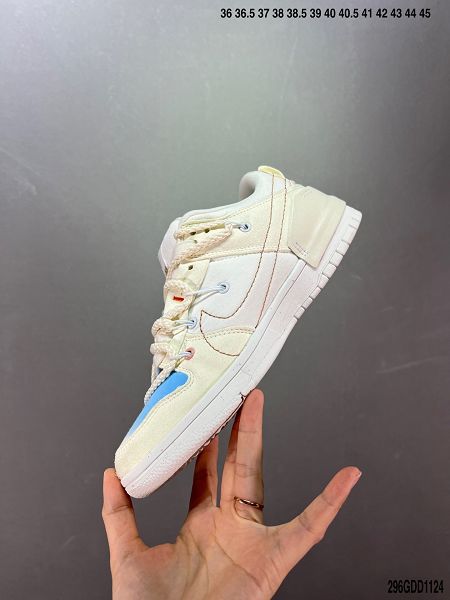 Nike Wmns Dunk Low Disrupt 2022新款 輕量扣籃破壞二代系列解構風男女款滑板板鞋