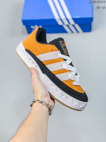 Atmos x Adidas Adimatic Low 2023新款 馬蒂奇系列復古鯊魚麵包男款滑板鞋