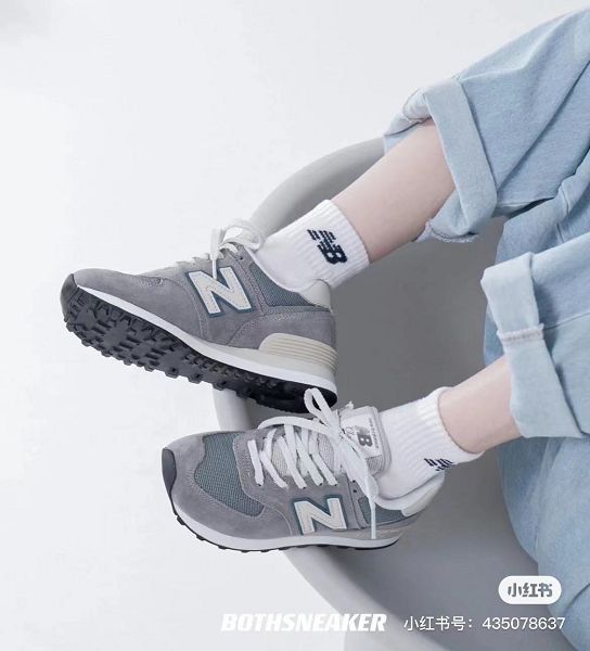 New Balance 574系列 2021新款 水泥灰男女款復古運動慢跑鞋