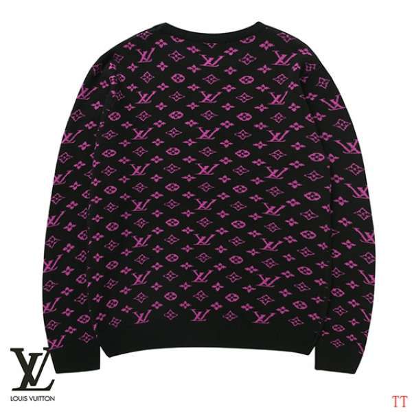 lv衣服 2018新款 老花男生针织休闲毛衣 jm