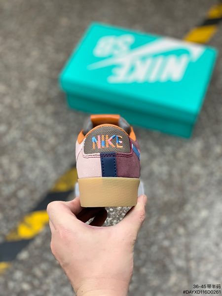 Nike Zoom Blazer Mid Premium SB 2022新款 解構馬賽克開拓者男女款運動板鞋