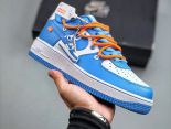 NIke Air Force 1 07 2023新款 空軍一號白藍綁帶男女款運動板鞋