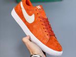 NIKE SB ZOOM BLAZER LOW系列 2023全新男女款橙色開拓者運動板鞋休閒鞋