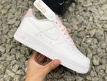 Nike Air Force 1 Mid 07 2025新款女生白粉色休閒鞋